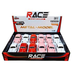 Vardem Oyuncak Çek 1:36 Bırak Pastel Renkli Die Cast Kaplumbağa Araba