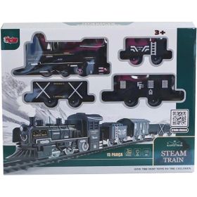 Vardem Oyuncak FF-1603C-4C Sesli ve Işıklı Buharlı Tren
