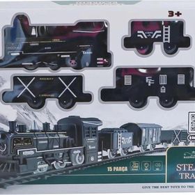 Vardem Oyuncak FF-1603C-4C Sesli ve Işıklı Buharlı Tren