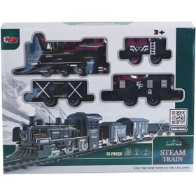 Vardem Oyuncak FF-1603C-4C Sesli ve Işıklı Buharlı Tren