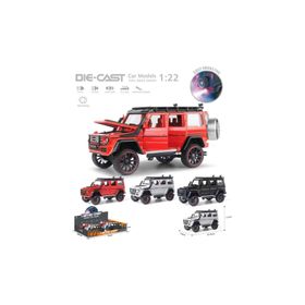 Vardem Oyuncak HCL-501A Çek Bırak 1:22 Sesli ve Işıklı Buharlı G-Lüx Metal Jeep