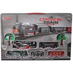 Vardem Oyuncak JHX6687 26 Parça Klasik Model Tren Seti