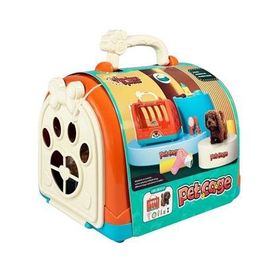 Vardem Oyuncak JND-3615-1 Taşıma Çantalı Hareketli Pilli Köpek Oyun Seti