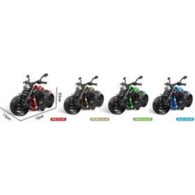 Vardem Oyuncak JW567-164 Sürtmeli Travel Model Motosiklet