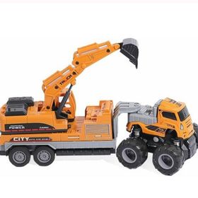 Vardem Oyuncak KLX600-233 Sürtmeli 4x4 İş Makineleri