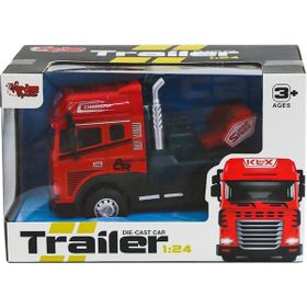 Vardem Oyuncak KLX600-344 Sürtmeli Işıklı Müzikli 1:24 Çekici Tır Kafası