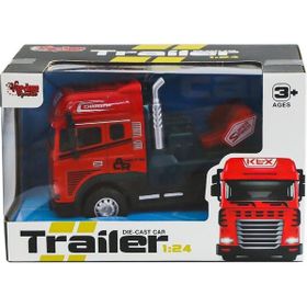 Vardem Oyuncak KLX600-344 Sürtmeli Işıklı Müzikli 1:24 Çekici Tır Kafası