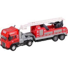 Vardem Oyuncak KLX800-239 Sesli Işıklı 1:24 Oyuncak İtfaiye Tırı