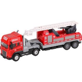 Vardem Oyuncak KLX800-239 Sesli Işıklı 1:24 Oyuncak İtfaiye Tırı