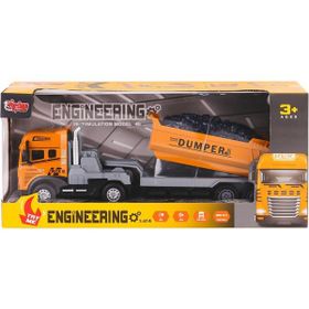 Vardem Oyuncak KLX800-241-42-43-44 Işıklı Müzikli 1:24 İnşaat Tırı