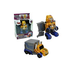 Vardem Oyuncak Kutulu Dönüşebilen Mini Robot Kamyon