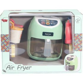 Vardem Oyuncak LD-6614A Dokunmatik Fritöz ve Gıdalar Seti