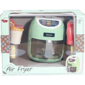 Vardem Oyuncak LD-6614A Dokunmatik Fritöz ve Gıdalar Seti