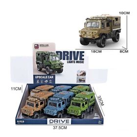 Vardem Oyuncak MG-D700-02 Sürtmeli Işıklı Müzikli Lüks Off-Road Karavan