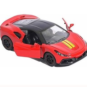 Vardem Oyuncak WK-6643-06S Çek Bırak Şeritli Spor Araba 1:43 Oyuncak Araba