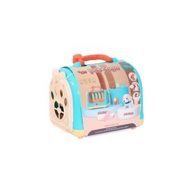 Vardem Oyuncak WL-3615-1-2 Taşıma Çantalı Köpek Oyun Seti