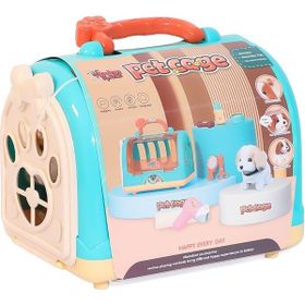 Vardem Oyuncak WL-3615-1-2 Taşıma Çantalı Köpek Oyun Seti