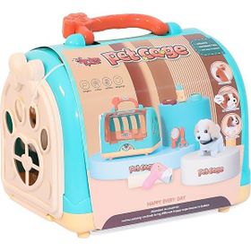 Vardem Oyuncak WL-3615-1-2 Taşıma Çantalı Köpek Oyun Seti