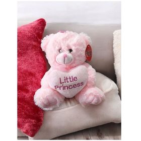 Vardem PABA501532-25 25 cm Peluş Kalpli Ayı