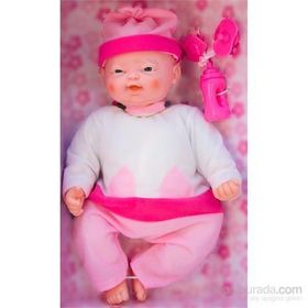 Vardem Pembe Beyaz Gerçek Yüz Mimikli Pıtırcık Bebek