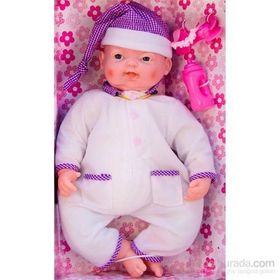Vardem Pembe Beyaz Gerçek Yüz Mimikli Pıtırcık Bebek