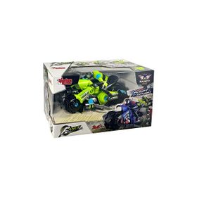 Vardem Uzaktan Kumandalı Full Fonksiyon Şarjlı 1:10 Mavi Drift Motosiklet