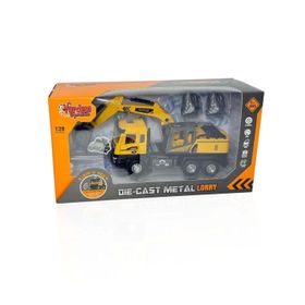 Vardem XX992-01AB Sesli ve Işıklı Çek Bırak Ekskavatör Kamyon