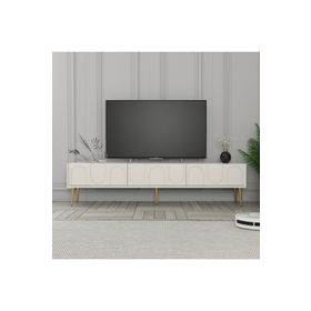 Variant 43x180x35 cm Krem Altın Lyon Alt Tv Ünitesi