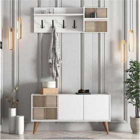 Variant Beyaz Siena Portmanto
