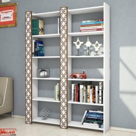 Variant City Beyaz Çift Kitaplık