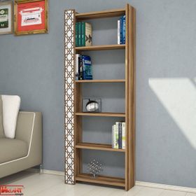 Variant City Ceviz-Beyaz Kitaplık