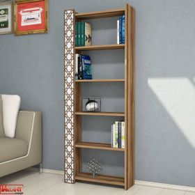 Variant City Ceviz-Beyaz Kitaplık