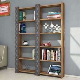 Variant City Ceviz-Mavi Kitaplık