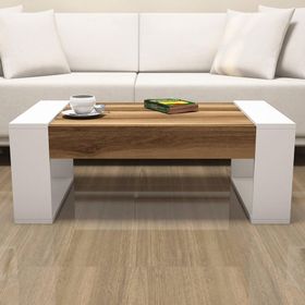 Variant Concept Ceviz Beyaz Venüs Orta Sehpa