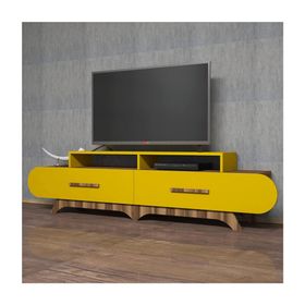 Variant Flora Ceviz-Sarı Tv Ünitesi