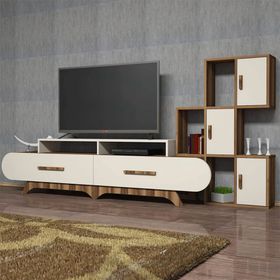 Variant Flora Duvar Raflı Tv Ünitesi