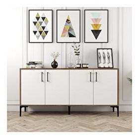 Variant Kiev 160 cm Ceviz Beyaz Konsol