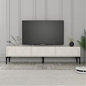 Variant Krem Siyah Lyon Alt Tv Ünitesi