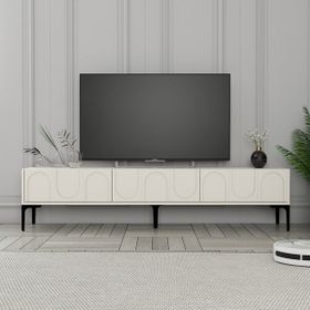 Variant Krem Siyah Lyon Alt Tv Ünitesi