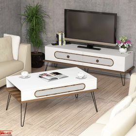 Variant Mobilya Ekol Beyaz Orta Sehpa