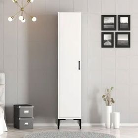 Variant Mobilya Kumsal 1 Kapılı S Beyaz Gardrop