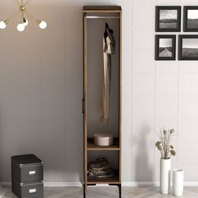 Variant Mobilya Kumsal 1 Kapılı S Ceviz Gardrop
