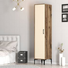 Variant Mobilya Kumsal 1 Kapılı S Krem Gardrop