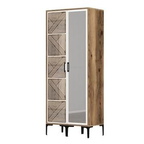 Variant Mobilya Kumsal 2 Kapılı PR Lidya Beyaz Gardrop