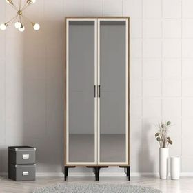 Variant Mobilya Kumsal 2 Kapılı RR Krem Gardrop