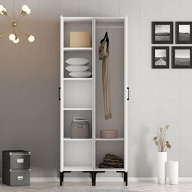 Variant Mobilya Kumsal 2 Kapılı SS Beyaz Gardrop