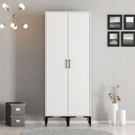 Variant Mobilya Kumsal 2 Kapılı SS Beyaz Gardrop