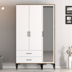 Variant Mobilya Kumsal 3 Kapılı RT Beyaz Gardrop