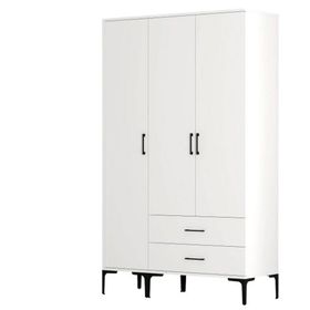 Variant Mobilya Kumsal 3 Kapılı ST Beyaz Gardrop