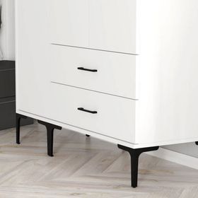 Variant Mobilya Kumsal 3 Kapılı ST Beyaz Gardrop